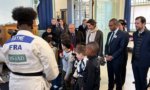 Pap Ndiaye vient promouvoir le sport à l’école Paul Bert de Nogent-sur-Marne