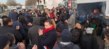 Vitry-sur-Seine : la police évacue le piquet de grève Pizzorno