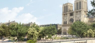 Paris : la transformation des squares de Notre-Dame en espace arboré continu fait polémique
