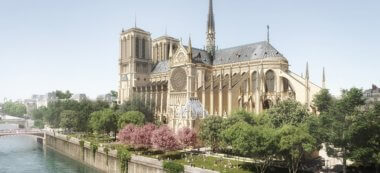 Trois ans de travaux autour de la Cathédrale de Paris, après les Jeux olympiques