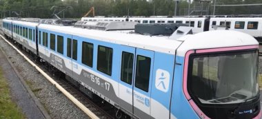 Grand Paris Express : la première voiture de la ligne 15 est arrivée à Champigny-sur-Marne