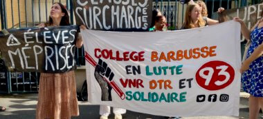 Saint-Denis : des professeurs du collège Henri Barbusse en grève pour obtenir plus de moyens