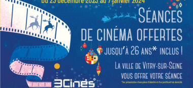 Noël à Vitry-sur-Seine : des places de cinéma gratuites