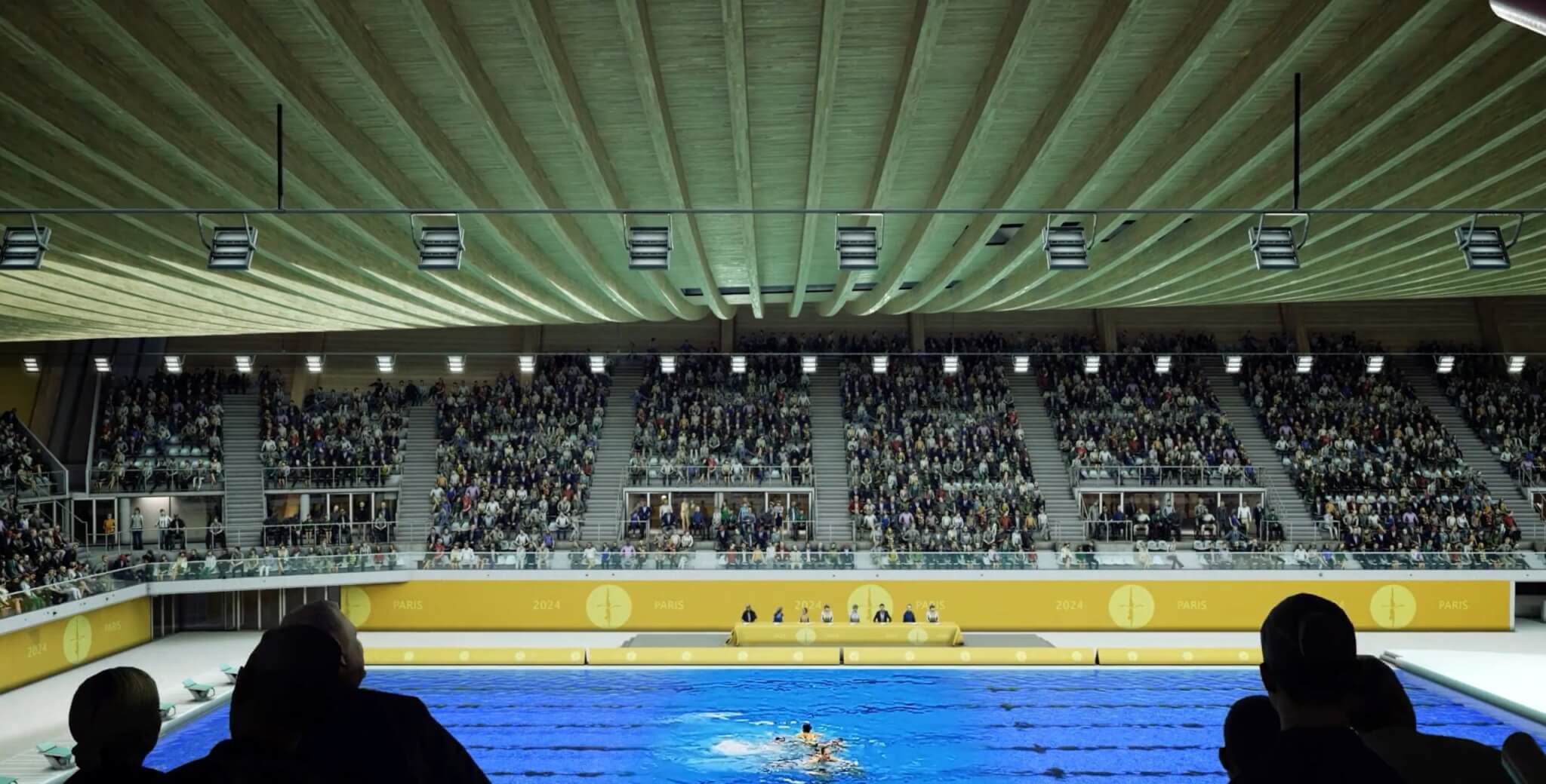Le centre aquatique olympique de Saint-Denis en images