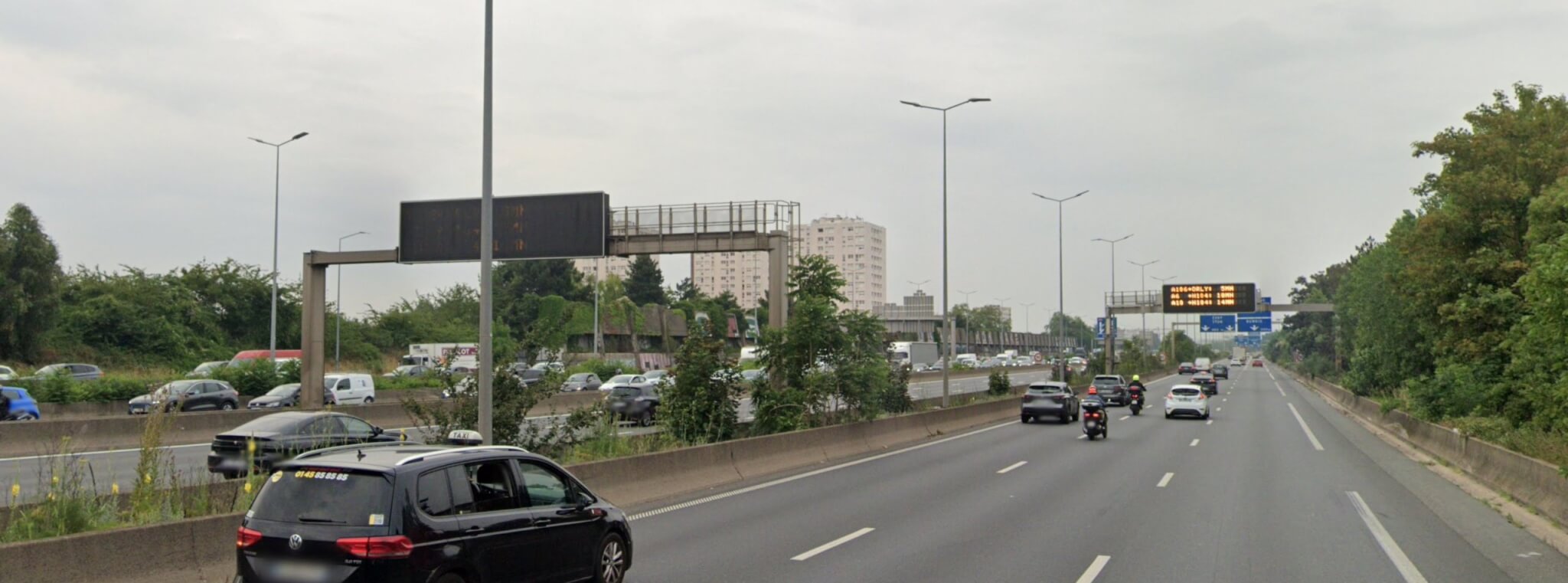 L'autoroute A6b fermée entre Paris et L'Haÿ-les-Roses après un incendie de tunnel