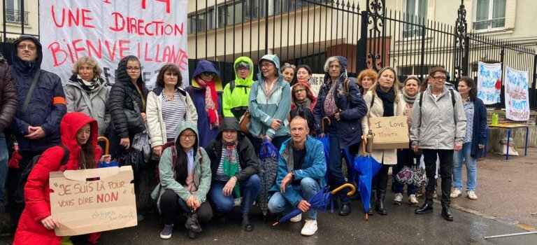 Grève des enseignants à l’Institut Montalembert de Nogent-sur-Marne, et parents inquiets