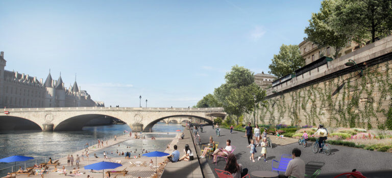 Les trois plages où l’on pourra se baigner dans la Seine à Paris intramuros