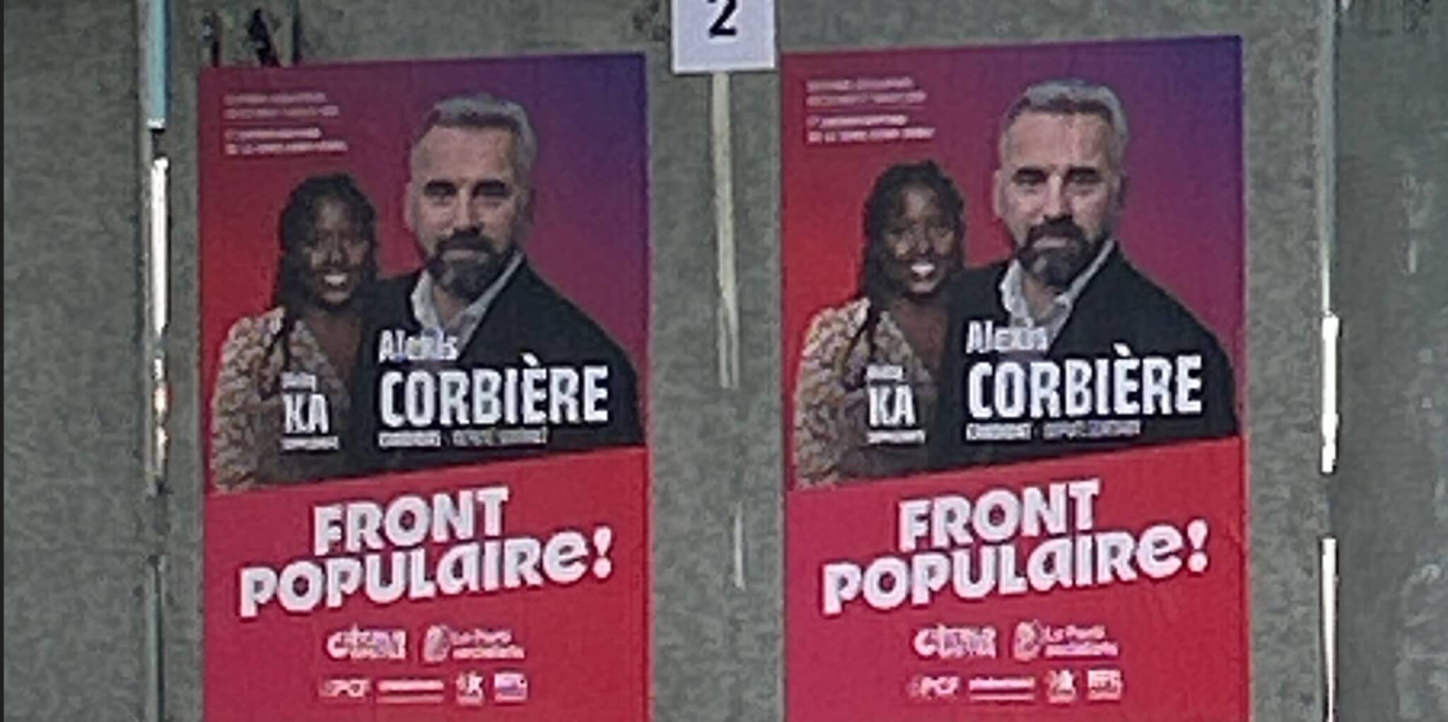 Seine-Saint-Denis : Raquel Garrido et Alexis Corbière vont-ils pouvoir garder leurs affiches Front Populaire ?
