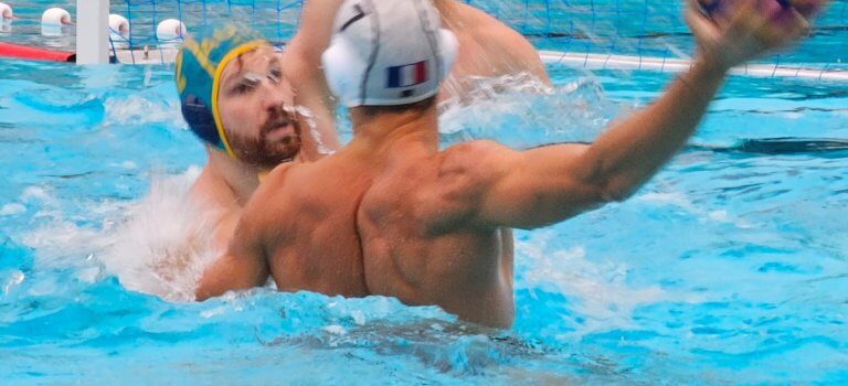 À Nogent-sur-Marne, les équipes olympiques de water-polo ont tout donné