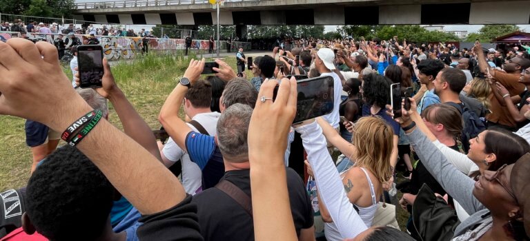 À Saint-Denis et Aubervilliers, la folle ambiance de l’ouverture des JO