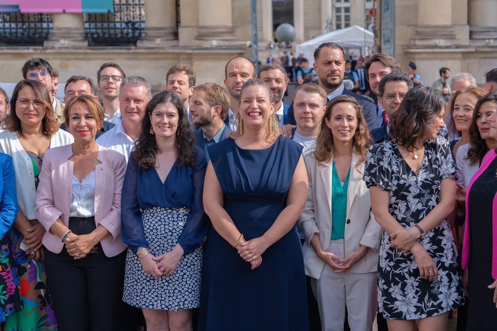 Mathilde Panot réélue à la tête du groupe parlementaire des Insoumis