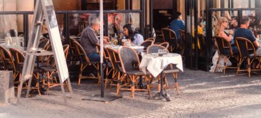 Certains restaurants parisiens ont accusé de fortes chutes de recettes pendant les JO