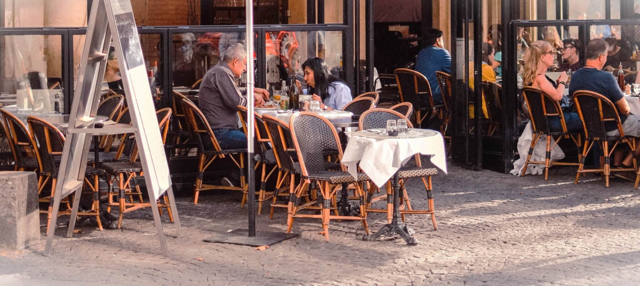 Certains restaurants parisiens ont accusé de fortes chutes de recettes pendant les JO