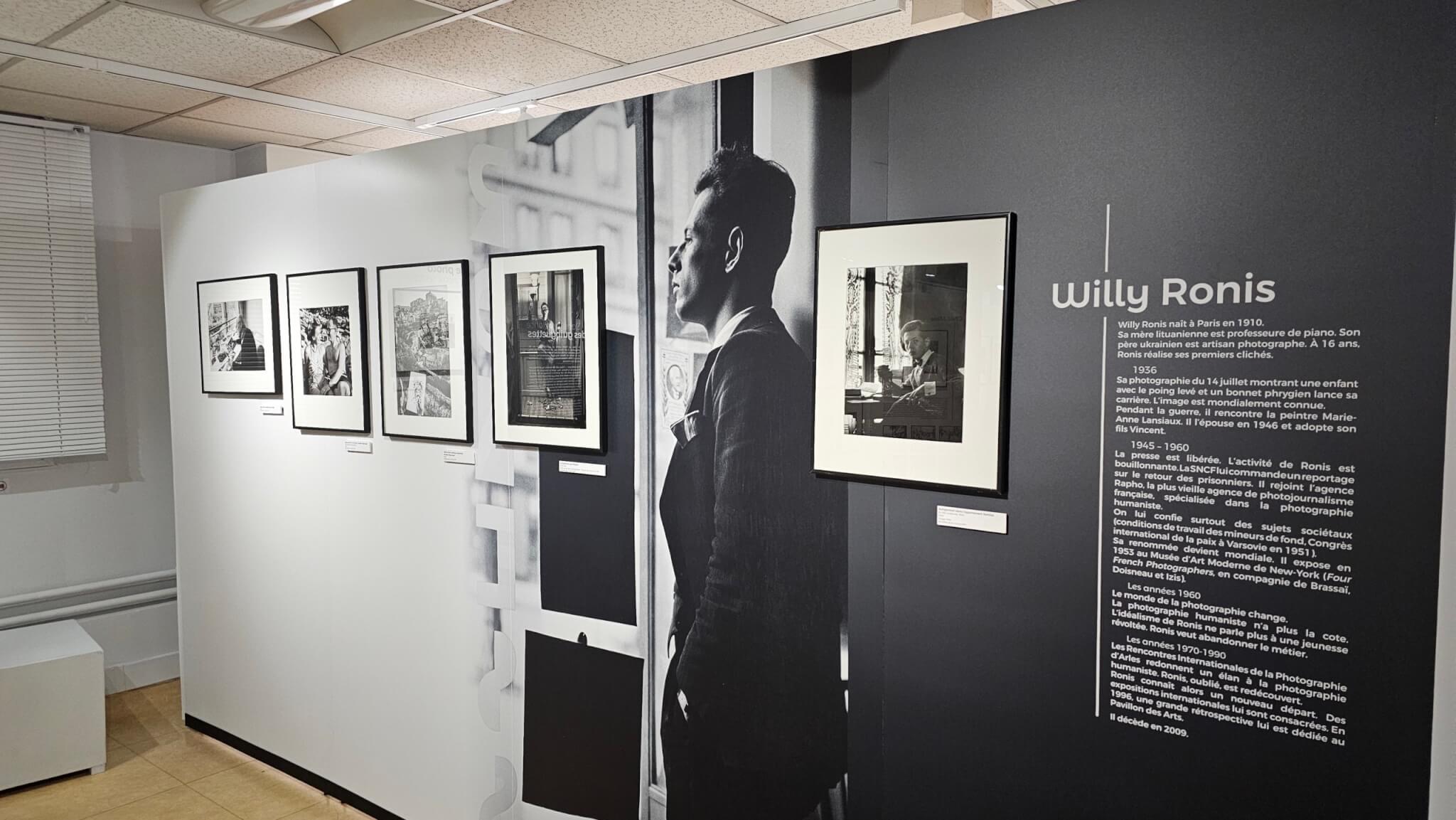 Exposition Willy Ronis à Nogent-sur-Marne : un concentré de la photographie humaniste