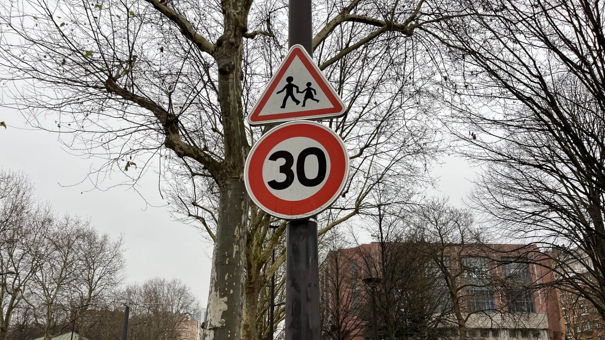 Aulnay-sous-Bois passe à 30 km/h le 1er janvier