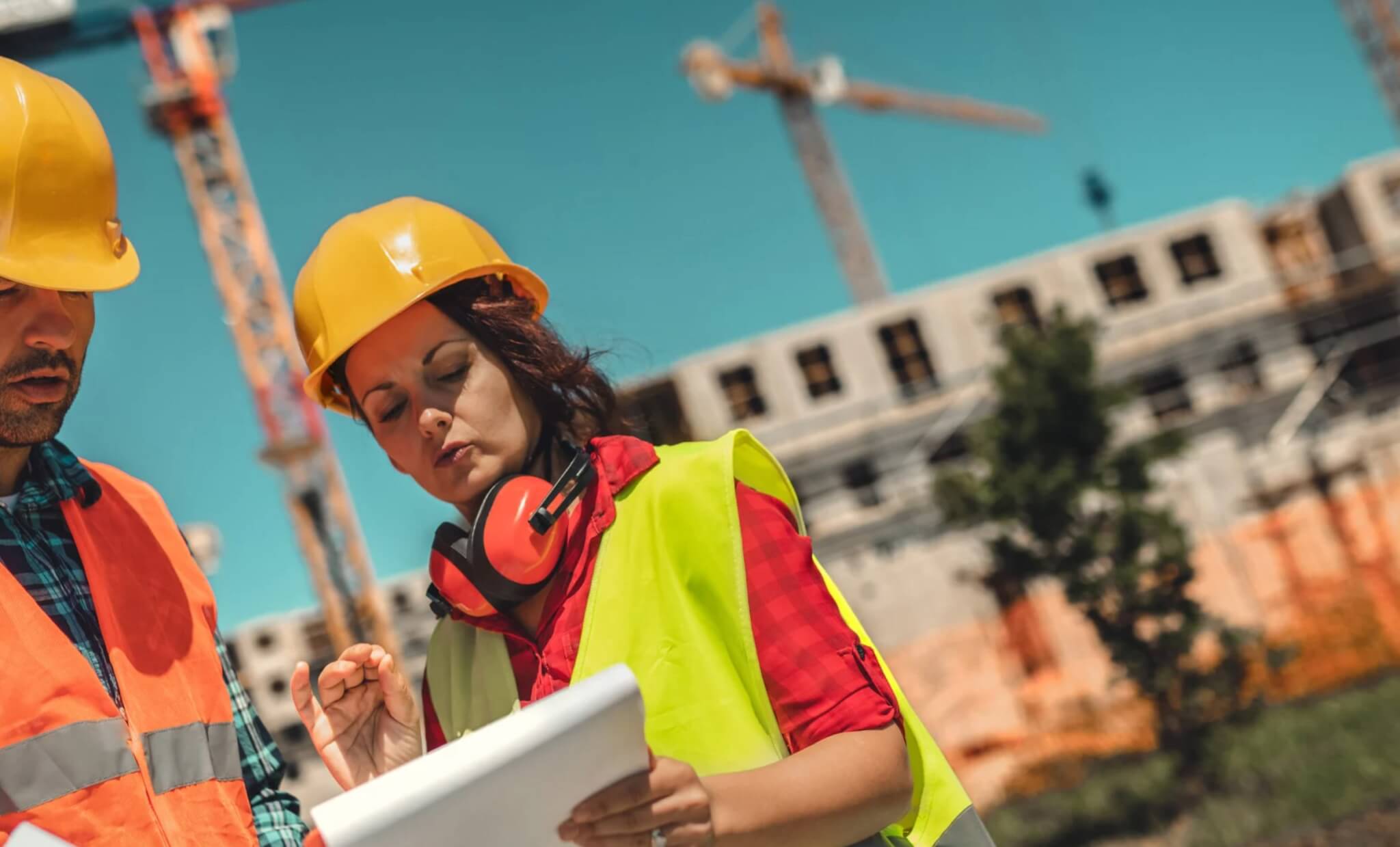 Concours de photographies : les femmes dans les métiers du bâtiment