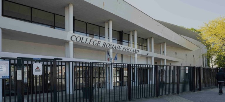 Clichy-sous-Bois : des travaux au collège Romain Rolland, pour ne pas faire cours sous la pluie 