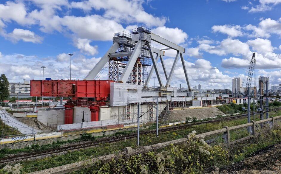 Deux weekends de travaux pour remplacer le pont des Cathédrales à Saint-Denis